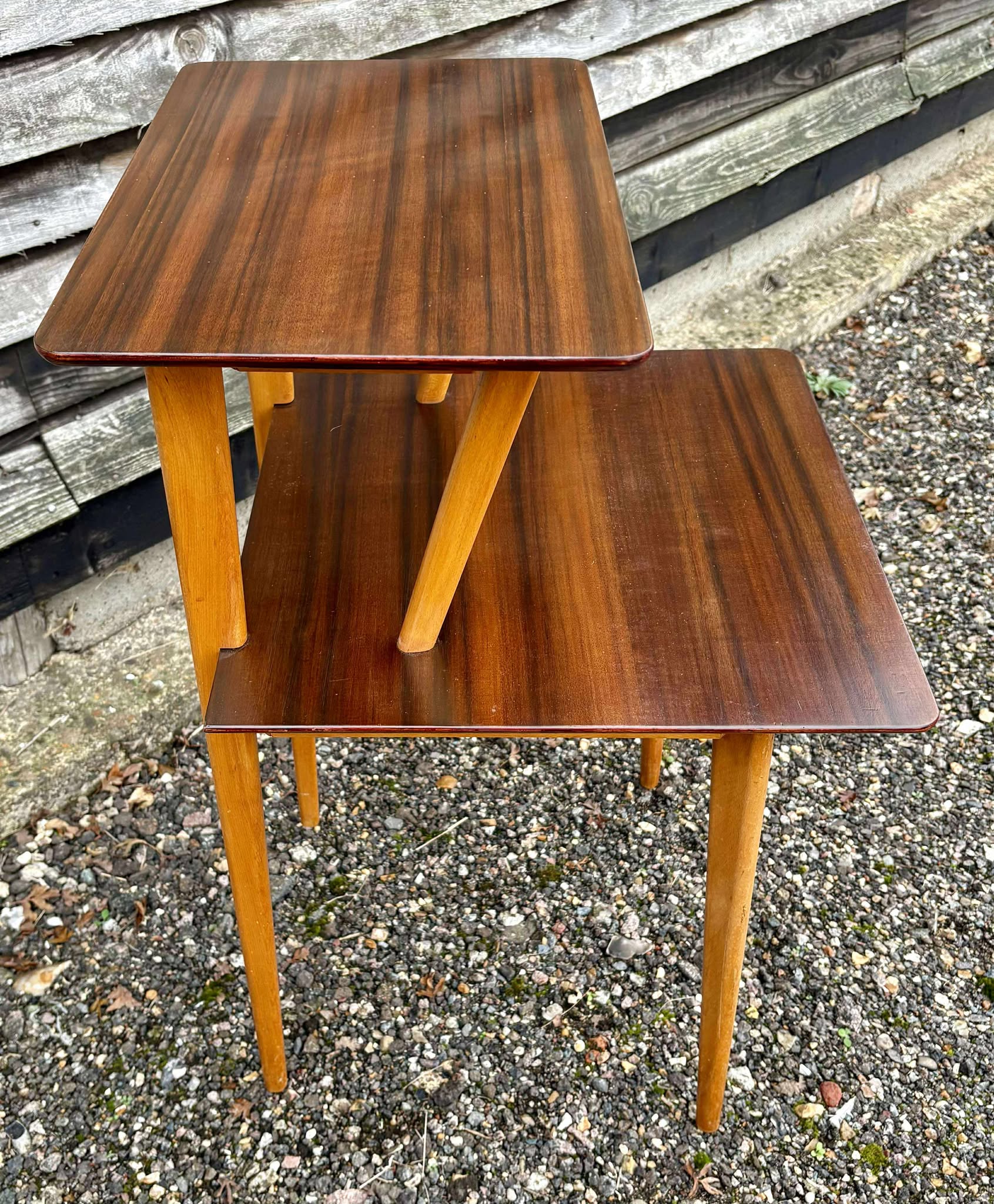 Midcentury Retro Peter Hayward For Vanson Side/Bedside Table