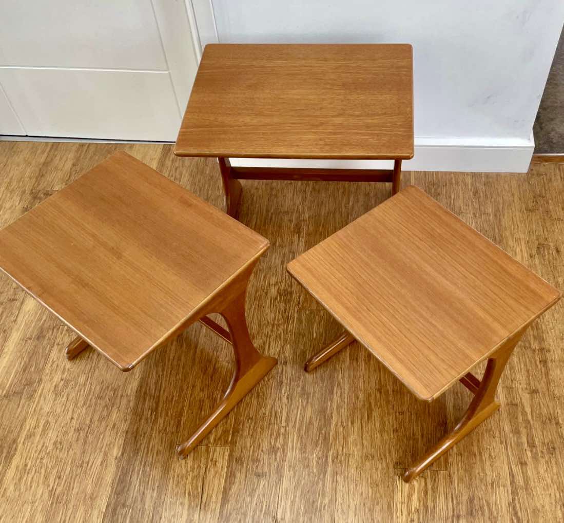 Midcentury Retro G Plan Nest of Tables