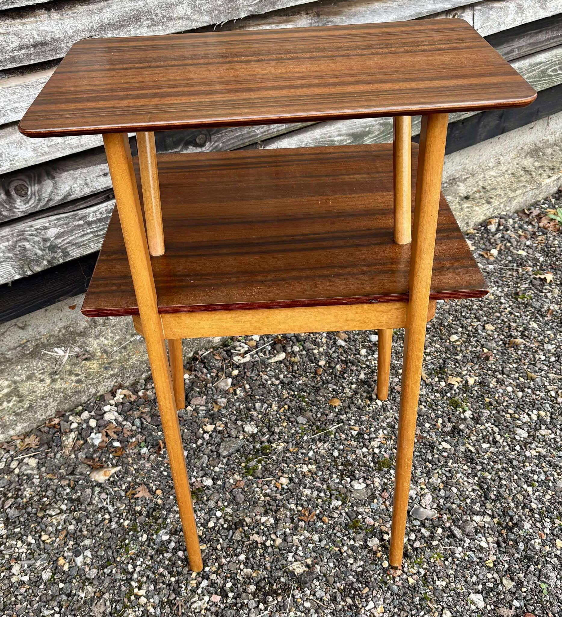 Midcentury Retro Peter Hayward For Vanson Side/Bedside Table