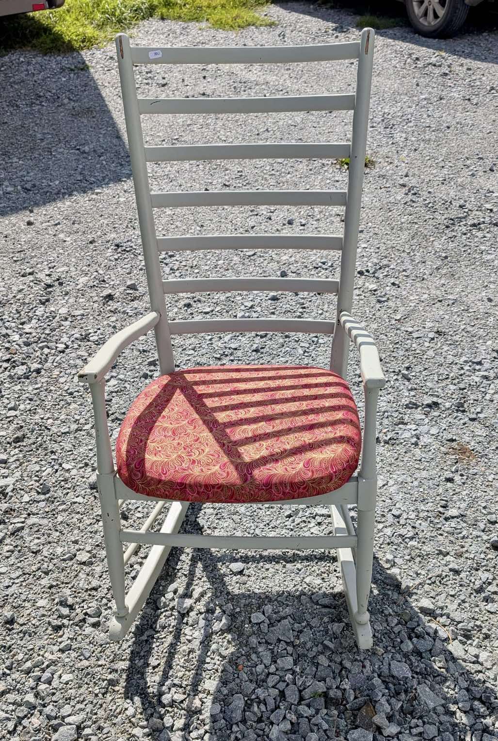 Midcentury Retro Hans Wagner Style Rocking Chair