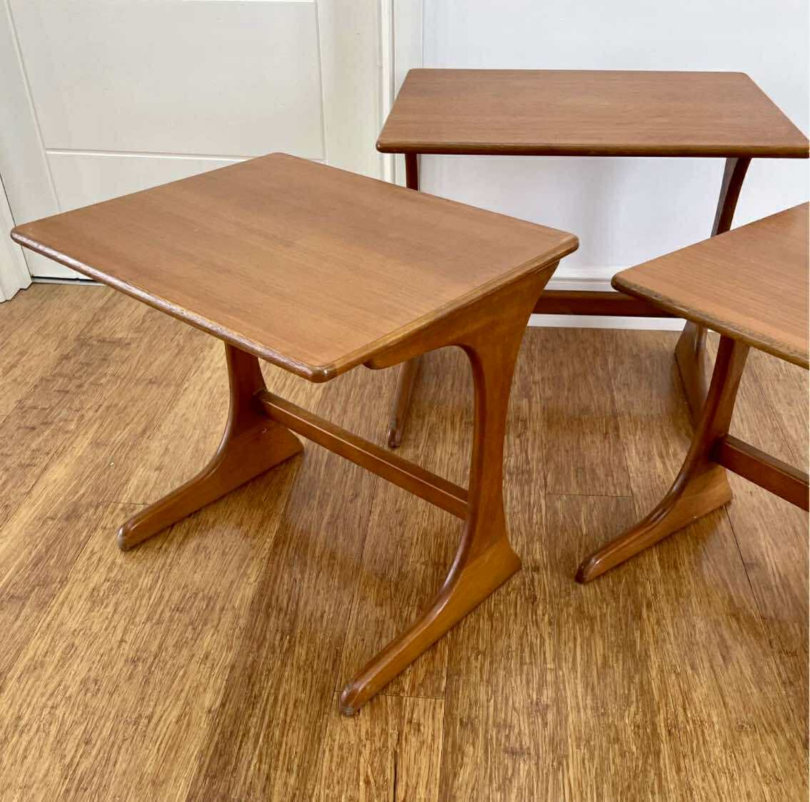 Midcentury Retro G Plan Nest of Tables