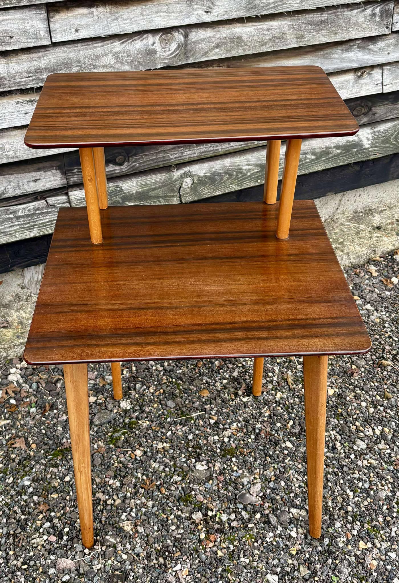 Midcentury Retro Peter Hayward For Vanson Side/Bedside Table